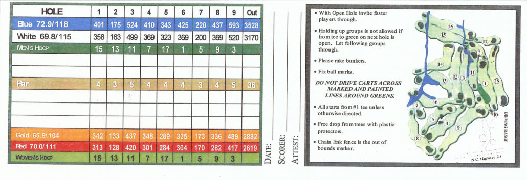 Course Info SGC Course Info SGC